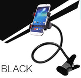 Strong Metal Flexible Lazy Phone Stand – Long Arm Desktop Holder for iPhone & Mobile Charge Hub X
